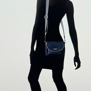 Karl Lagerfeld Dark Blue Cara Messenger Crossbody Bag